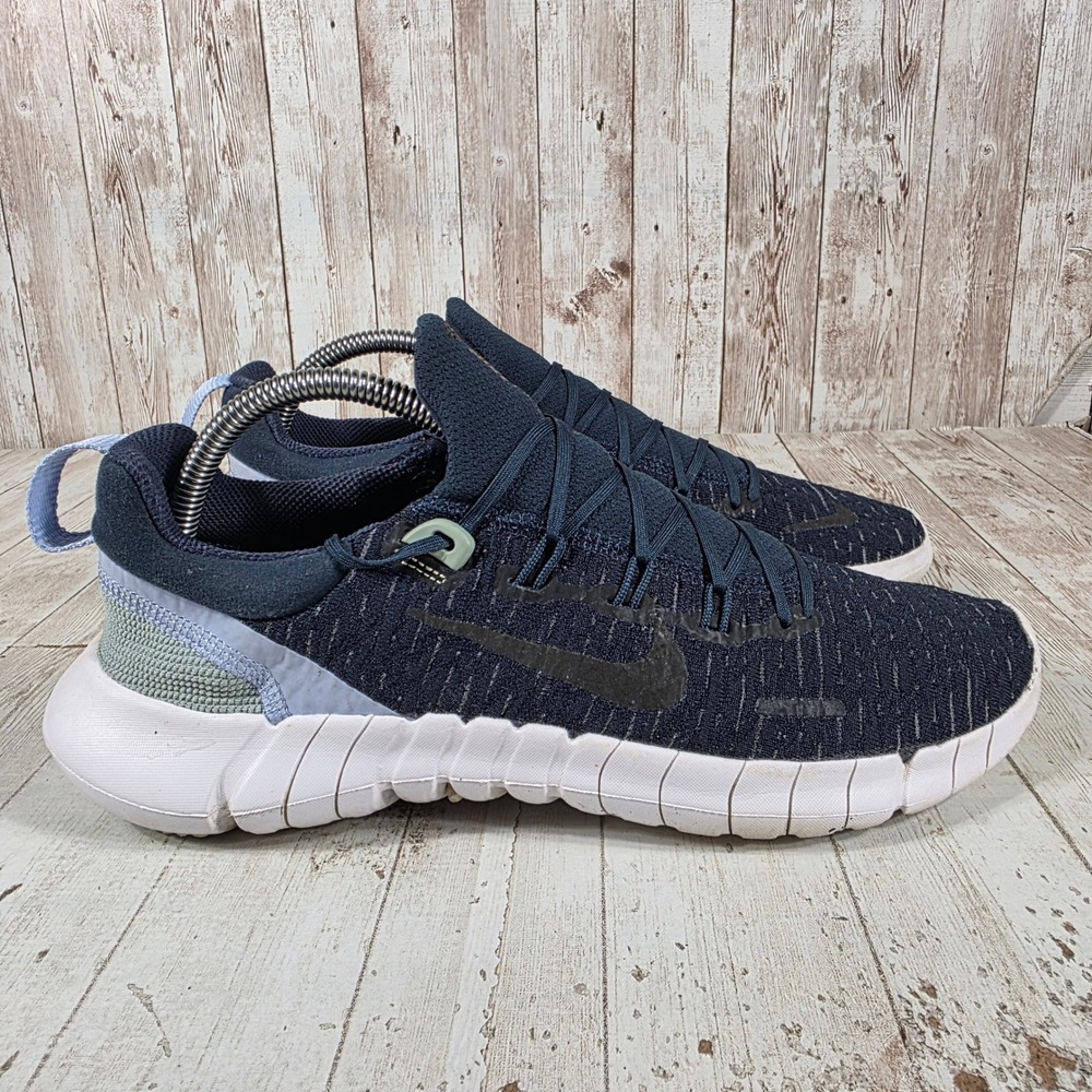 Nike Free Run 5.0 Next Nature Womens Thunder Blue Running Shoes CZ1891-401 10